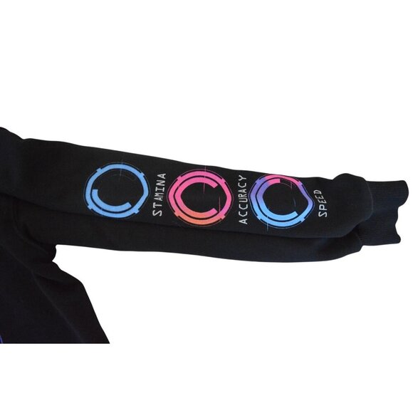 Zara Space Jam Bugs Bunny Hoodie 11-12 Yrs Kids Black Tunic Sweatshirt Tune Squa - Picture 7 of 7